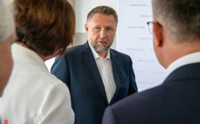 Minister MSWiA z wizytą w Pile