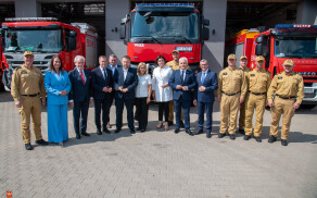 Minister MSWiA z wizytą w Pile