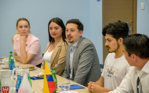 Wizyta przedstawicieli uniwersytetu w Kolumbii