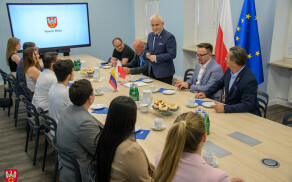 Wizyta przedstawicieli uniwersytetu w Kolumbii