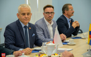Wizyta przedstawicieli uniwersytetu w Kolumbii