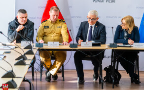 spotkanie w Starostwie