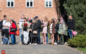 Uroczyste zakończenie szkolenia policyjnego w Pile