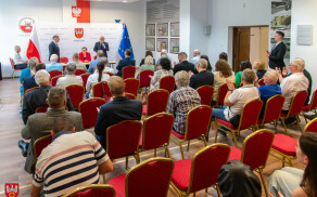 Wiceminister edukacji w Starostwie Powiatowym