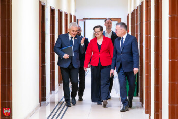Wiceminister edukacji w Starostwie Powiatowym