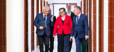 Wiceminister edukacji w Starostwie Po...
