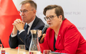 Wiceminister edukacji w Starostwie Powiatowym