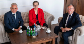 Wiceminister edukacji w Starostwie Powiatowym