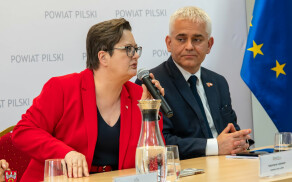 Wiceminister edukacji w Starostwie Powiatowym