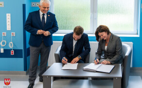 Nowe oświetlenie dla szpitala od Gminy Piła
