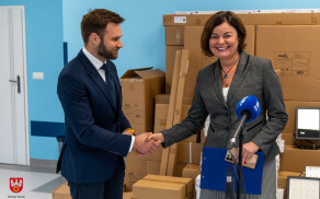 Nowe oświetlenie dla szpitala od Gminy Piła