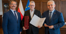 Podziękowania i życzenia dla Marka Madeja