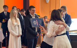 Pożegnanie klas maturalnych w LO w Łobżenicy