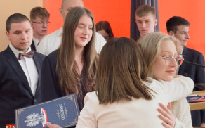 Pożegnanie klas maturalnych w LO w Łobżenicy