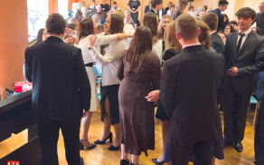 Pożegnanie klas maturalnych w LO w Łobżenicy