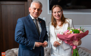 Minister Katarzyna Pełczyńska-Nałęcz z wizytą w Pile