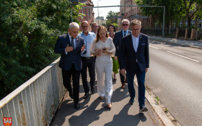 Minister Katarzyna Pełczyńska-Nałęcz z wizytą w Pile