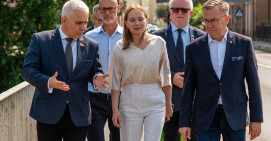 Minister Katarzyna Pełczyńska-Nałęcz z wizytą w Pile
