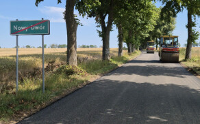 Remont drogi powiatowej w Nowym Dworze