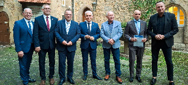 Delegacja Powiatu Pilskiego w powieci...