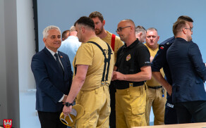 Odprawa strażacka o współpracy jednostek OSP