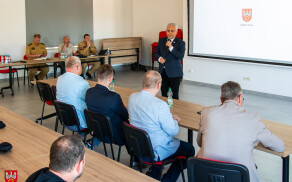 Odprawa strażacka o współpracy jednostek OSP