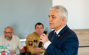 Odprawa strażacka o współpracy jednostek OSP