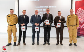 odprawa w staży pożarnej