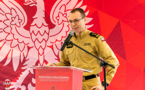 odprawa w staży pożarnej