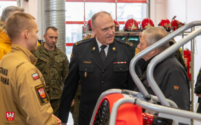 odprawa w staży pożarnej