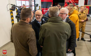 odprawa w staży pożarnej