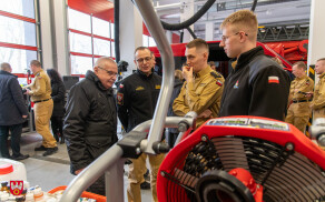 odprawa w staży pożarnej