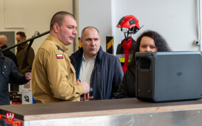 odprawa w staży pożarnej