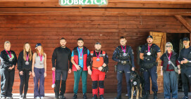 Psi spacer w Dobrzycy - wspólnie dla Szymona