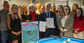 spotkanie z pilskimi piłkarkami