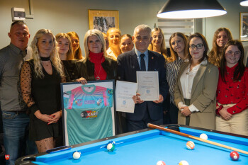 spotkanie z pilskimi piłkarkami