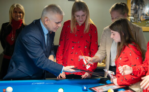 spotkanie z pilskimi piłkarkami