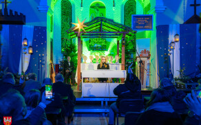 przegląd w kościele w Motylewie