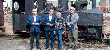 Spotkanie na terenie Wyrzyskiej Kolej...