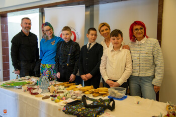 Świąteczny kiermasz wychowanków SOSW w PIle