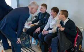 Świąteczny kiermasz wychowanków SOSW w PIle