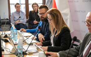 sesja Rady Powiatu w Pile