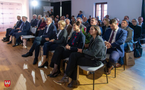 Rekonstrukcja zajazdu z Łobżenicy w skansenie w Osieku