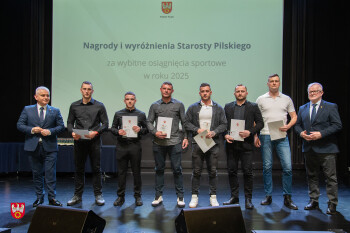 Sportowa gala wręczenia nagród Starosty Pilskiego