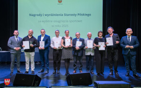 Sportowa gala wręczenia nagród Starosty Pilskiego