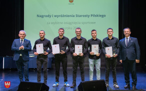 Sportowa gala wręczenia nagród Starosty Pilskiego