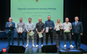 Sportowa gala wręczenia nagród Starosty Pilskiego