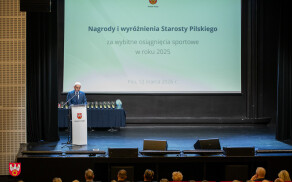 Sportowa gala wręczenia nagród Starosty Pilskiego