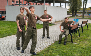 Zawody sprawnościowe dla uczniów klas wojskowych