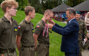 Zawody sprawnościowe dla uczniów klas wojskowych
